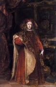 Miranda, Juan Carreno de Charles II as Grandmaster of the Golden Fleece Sweden oil painting reproduction
